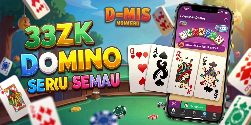 Tampilan menarik gameplay Domino di 33ZK
