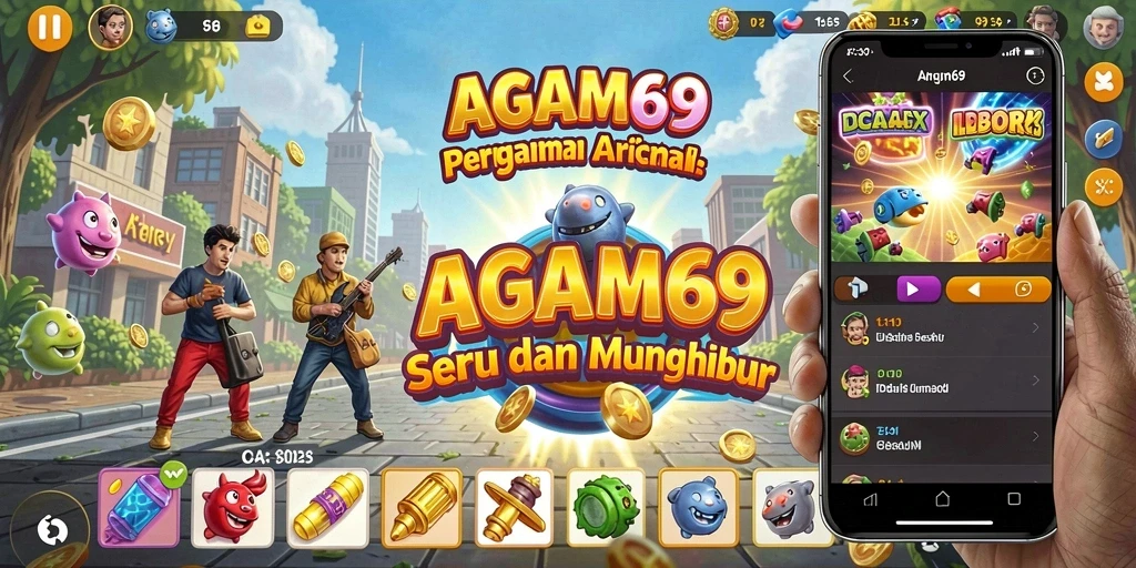 Tampilan gameplay menegangkan dan seru di AGAM69.