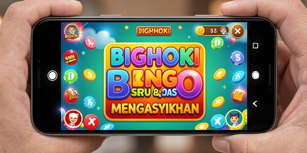 Tampilan gameplay seru dan interaktif dari BIGHOKI.