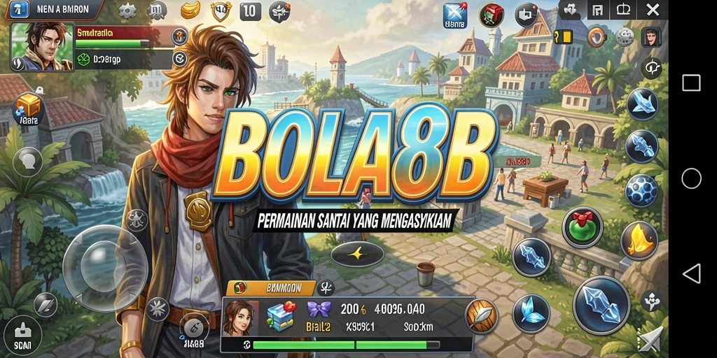 Tampilan gameplay BOLA88 yang menarik dan penuh warna.