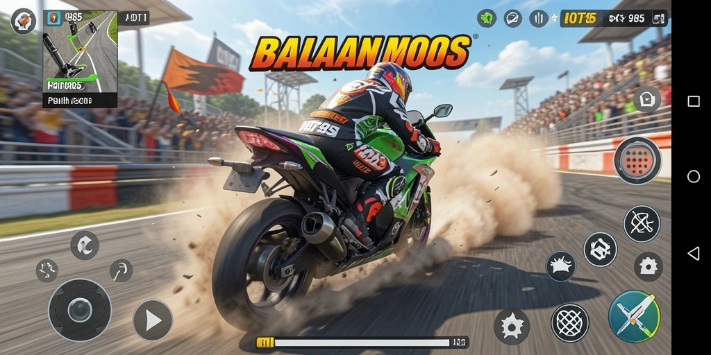 Tampilan gameplay HOT985 yang dinamis dan mendebarkan.