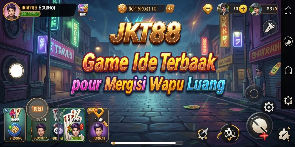 Screenshot JKT88 menampilkan tampilan gameplay Idle yang menarik.
