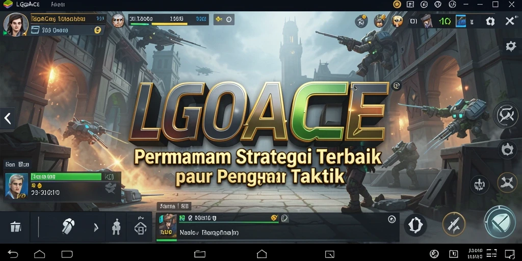 Tampilan gameplay LGOACE yang menawan dan penuh strategi.