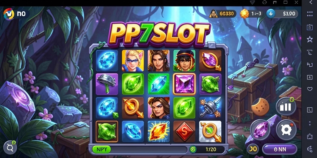 Tampilan gameplay PP7SLOT yang menantang dan menarik.