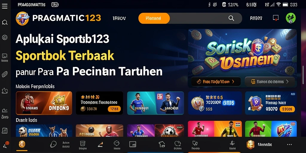 Tampilan screenshot PRAGMATIC123 menampilkan fitur taruhan langsung yang mendebarkan.