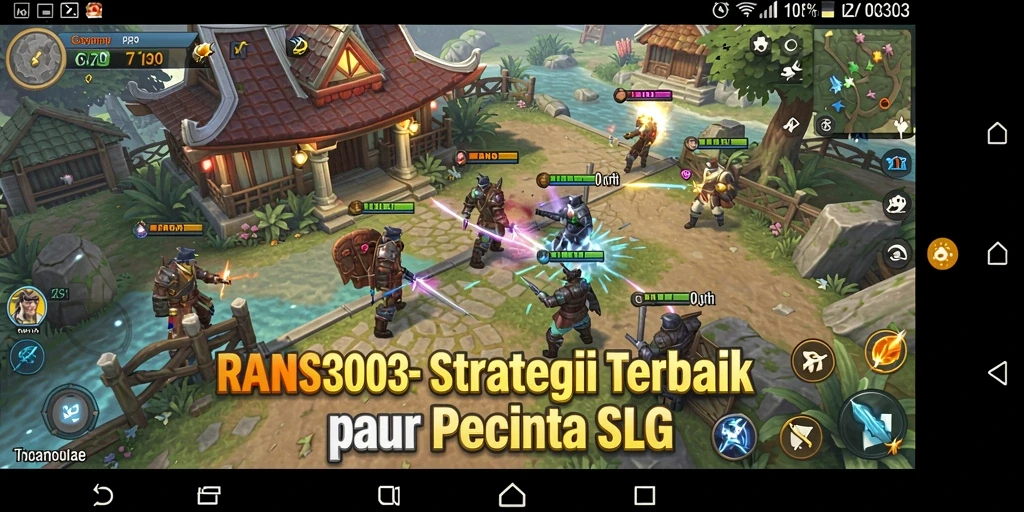 Tampilan gameplay RANS303 yang menarik di medan perang.
