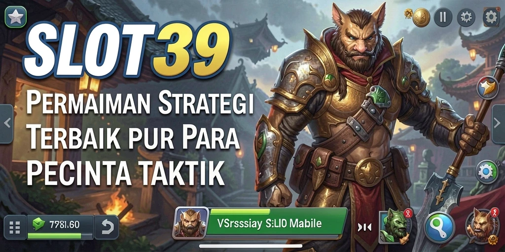 Tampilan gameplay SLOT39 yang penuh strategi dan aksi.